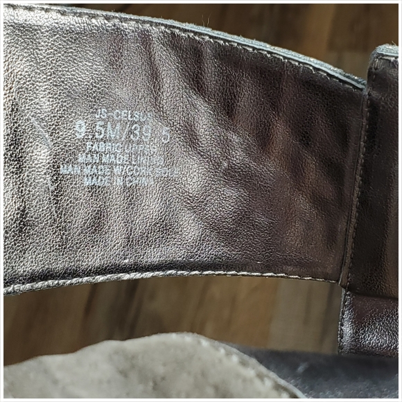 Jessica Simpson Gray Snakeskin Strappy Sandal NWOT - Picture 5 of 8